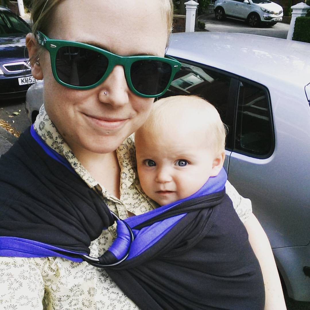 Review Je Porte Mon Bebe Ring Sling Not Like The Picture